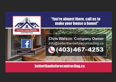Better Than Before Contracting