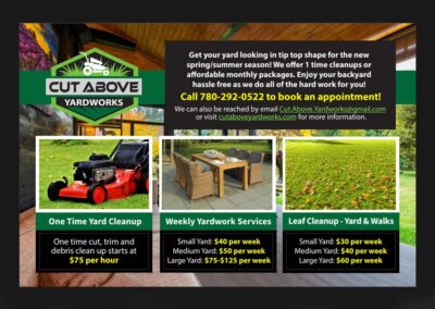 Cut Above Yard Works